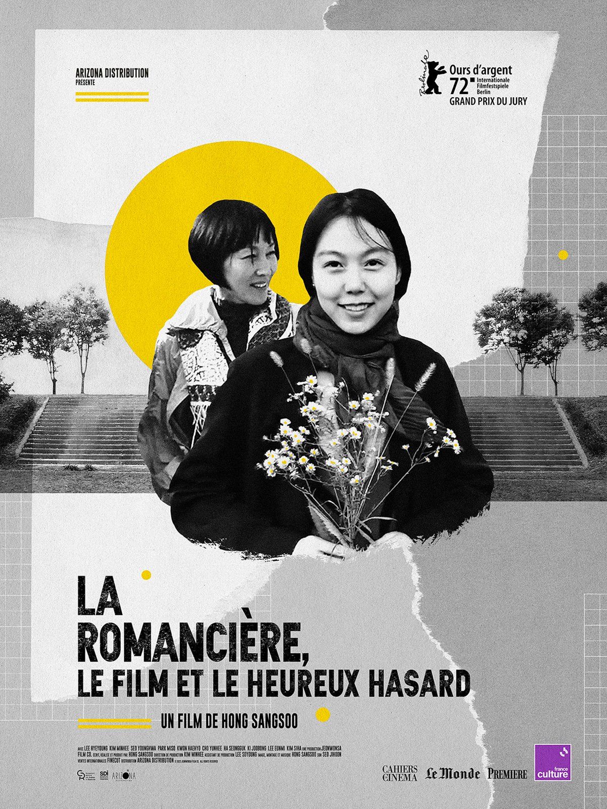 Affiche du film La Romancière, le Film et le Heureux Hasard